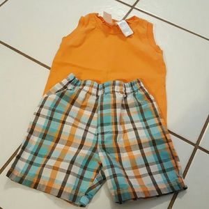 18 months boys summer set